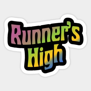 Runner's High Sticker